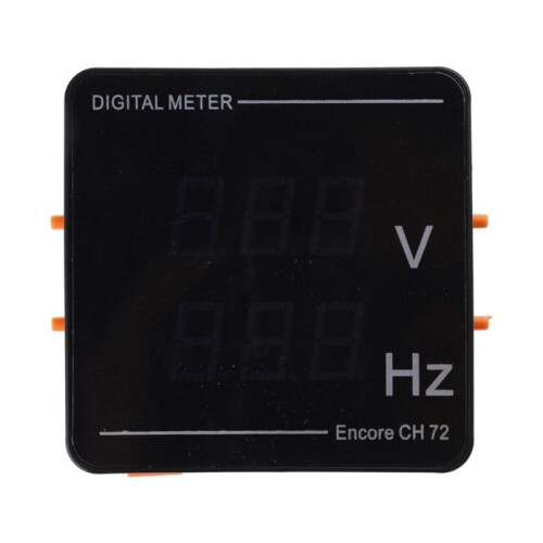 Upgraded Digital Voltmeter Frequency Panel Voltage HZ-Tester AC50-500V 10-99.9HZ Red-Digits Display