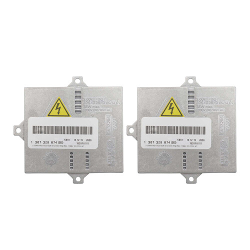 1307329074 Pair for 02-07- E46 E63 E64 650I 330Ci M3 X3 Xenon Ballast HID Headlight Bulb Control Unit Computer Module