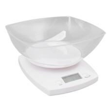 5kg Digital Kitchen Scale, ABS Food Scale with Bowl, oz/lb/g Units