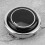 Universal Car Steering Wheel Horn Button Black Silver Durable Metal Plastic 5