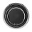 Universal Car Steering Wheel Horn Button Black Silver Durable Metal Plastic 9