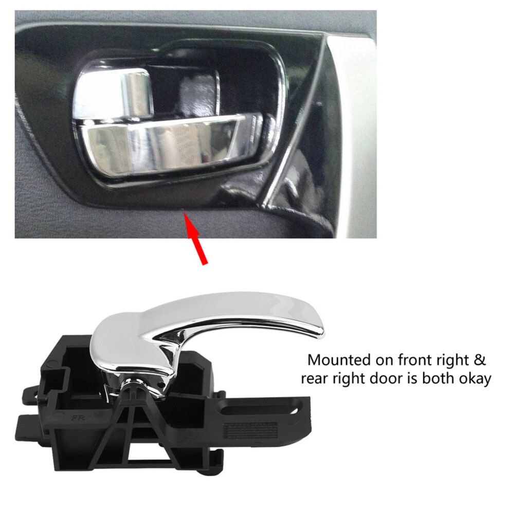 Nissan Qashqai Inner Right Door Handle Chrome 7293282004665