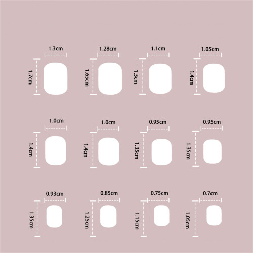 French Tip False Nails - Pink, Comfortable Stage Wear 2