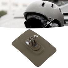 Nylon Helmet Mount Base for Outdoor Activities, Tan, High Strength