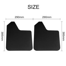 4Pcs Universal Mudflaps for Car Pickup SUV Van Truck Mud Flaps Guards Mudguards Dirty Traps with Rivets