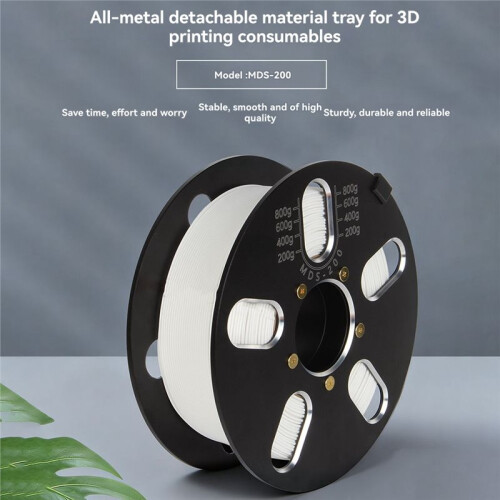 Removable Consumable Material Tray for  3D Printers Consumables Disk Reusable Holder for PLA TPU Filament Spool 1