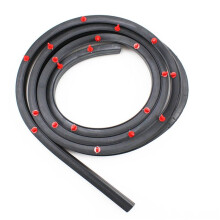 2X Tailgate Door Rear Upper Rubber Seal Strips MB669336 for MONTERO Gen2 V31 V32 V33 1992-2000