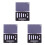 3Satz Magnetisch Rührstäbchen Gemischte Größe PTFE Magnet Rührstäbchen Rührstäbchen, Typ-C Set 1