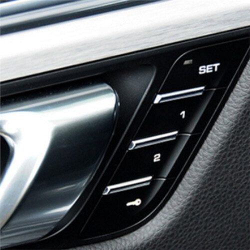 Car Front Left  Memory Button  Memory  Cover for  Macan 2014- 2018 SET Button 1