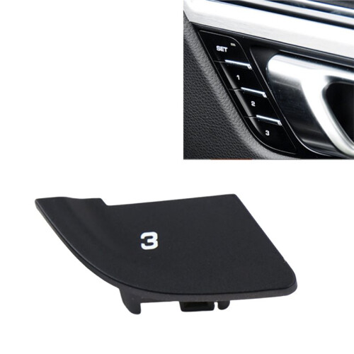 Car Front Right  Memory Button  Memory  Cover for  Macan 2014- 2018 Button 3 LHD 1