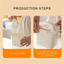 Home Multi-Function Yogurt Maker with Filtration for Cheese and Old Yogurt Separation Tool