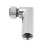 M18  1.5 O2 Sensor Adapter Spacers 90 Angled Stainless Steel 2