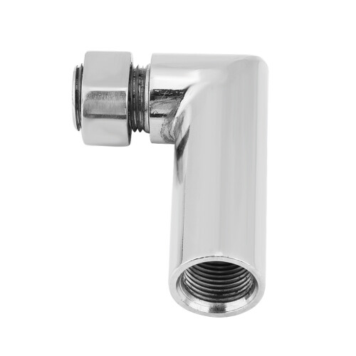 M18  1.5 O2 Sensor Adapter Spacers 90 Angled Stainless Steel 1