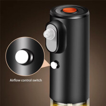 Electric Oiler Bottle 200ml - Glass Olive Oil Dispenser for Cooking,Detachable Electric Oiler,Easy to Clean