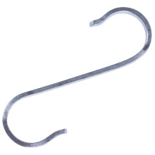 2X Stainless Steel S Shape Hooks Leistungsstarker KÜChen-KleiderbÜGel-Hakenhalter, 19X19mm