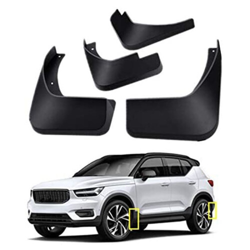 8x for  XC40 2018 2019 2020 2021 Mud Flaps Front Rear  Guards  Kit 1