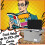 Comic Book Storage Boxes, Back to School Fold Comic Short Box Case with Lid, Book Bin Container Holds 150 Comics Gray 2