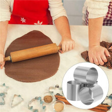 Round Cake Mold Stainless Steel Baking Rings 32Pcs Dessert Mousse Mold Cake Pastry Food Molding Set