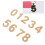 Acrylic DIY Keychain Pendant Template, Clear, Durable, 10cm 1