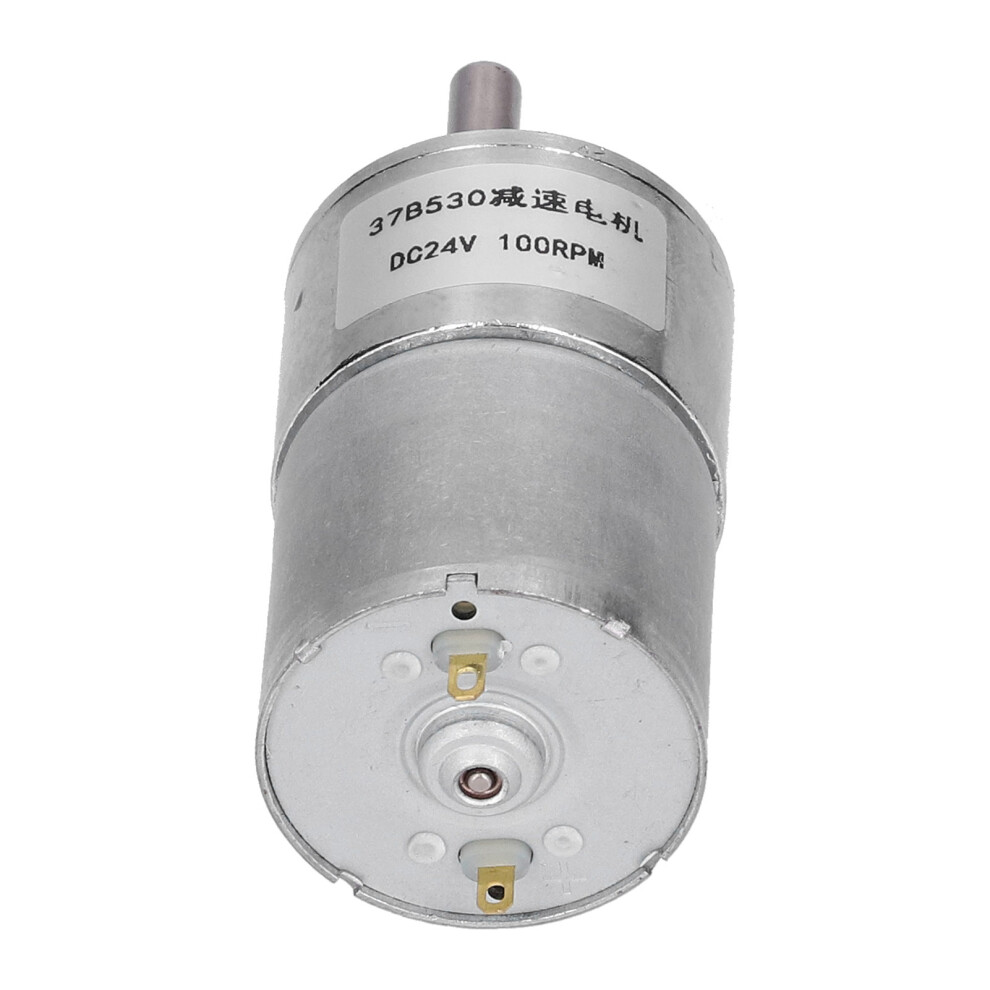 Dc Gear Motor 24V 100Rpm, 6Mm Shaft, Industrial Reducer 8431388961874