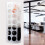 2X Multipurpose Folding Garbage Bag Storage Box Wall Hanging Environmental Protection Plastic Bag Extraction Box White 4