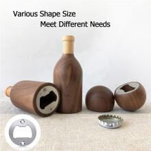 30X Stainless Steel Bottle Opener Inserts Hardware, Metal Insert Parts Kit for Bottle Opener Resin Casting Moulds