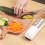 2Stage Electric Knives Sharpener,Precision Fast, Fine&Crude Sharpening, Sleek Design,Professional Kitchen Knives 3
