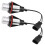 6000K 5W Angel Eyes LED Lights for E60 E61 E39 E53 Car, 2pcs 3
