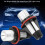 6000K 5W Angel Eyes LED Lights for E60 E61 E39 E53 Car, 2pcs 11