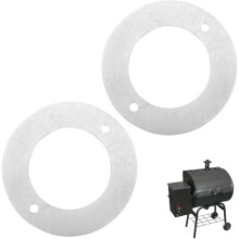 2 Pièces de Rechange pour Laine Isolante de Cheminée pour Barbecues à Granulés pour Traeger, Pit Boss et Camp Chef