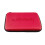 (Square Red) Ping Pong Paddle Case w/ Wrist Strap & Padding 3