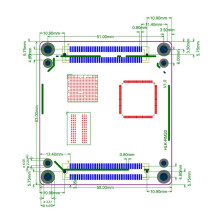 1.3G MT7981BA+MT7531AE Openwrt Gigabit Router Module Kit HLK-RM20 with DDR3 256M+256M Nand Flash US Plug