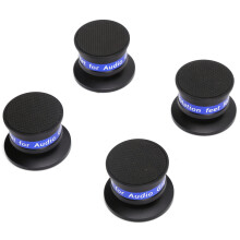 SP4533 Piedini isolanti neri 45x33mm per giradischi