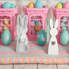 Easter Silicone Mold Desktop RabbitOrnament Silicone Mould Silicone Mold Art Crafts Tools Non-Stick Silicone Mold
