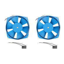 2X 200FZY2-D Single Flange AC220V 65W Fan Axial Flow Fan Fan Electric Box Cooling Fan Wind Direction Adjustable