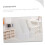 3Pcs Clear File Organizer with Writable Label Area for Office and School Desktop Storage 2