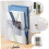 3Pcs Clear File Organizer with Writable Label Area for Office and School Desktop Storage 3