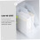 3Pcs Clear File Organizer with Writable Label Area for Office and School Desktop Storage 5