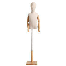 Child Mannequin with Head and Arms for 8 Years Old Kids Dress Form Clothing Display Stand