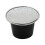 300Sets Refillable Coffee Capsules Cup Disposable Coffee Capsules Packaging Cafe Supplies for  Black 3