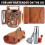 Camping Portable Bartender Kit Wear Portable Crossbody Bartender Storage Bag 4