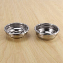 2X 58MM Bottomless Stainless Steel Professional Espresso Coffee Portafilter with Single and Dual Cups Filter Basket