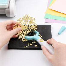 2pcs Replacement Brush Tips for Die Cleaning Tool - Easily Clean Tiny Paper Bits From Etched Dies