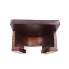 2X Coffee Portafilter 51MM-58MM Wall Rack Wood Espresso Coffee Filter Holder Tampers Wall Mounted Rack Coffee Tools