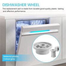 12Pack 165314 Dishwasher Lower Rack Wheel Replacement Part Fit for & Dishwashers-Replaces 420198 AP2802428