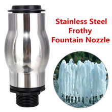 3X Edelstahl Schaum Brunnen Düse Wasser Sport Teich Sprühkopf Sprinkler Dn25