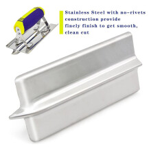 Stainless Steel Concrete Hand Edger Groover,Hand Seamer Wall Corner Straightening Tool