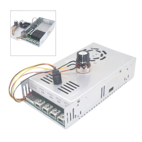 200A Governor  Motor Reducer PWM Controller High-Power Industrial Forward Reverse 12-48V 200A-S2 Linear Under Load 1