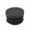 Round Table Chair Leg Tube Pipe Insert End Cap 19mm Dia 180Pcs Black 6