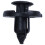 100 X Clip Plastic Black  Mudguard for  Teana Tiida 2